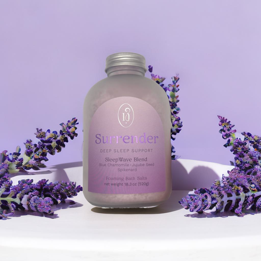 Surrender Foaming Bath Salts for Sleep & Relaxation