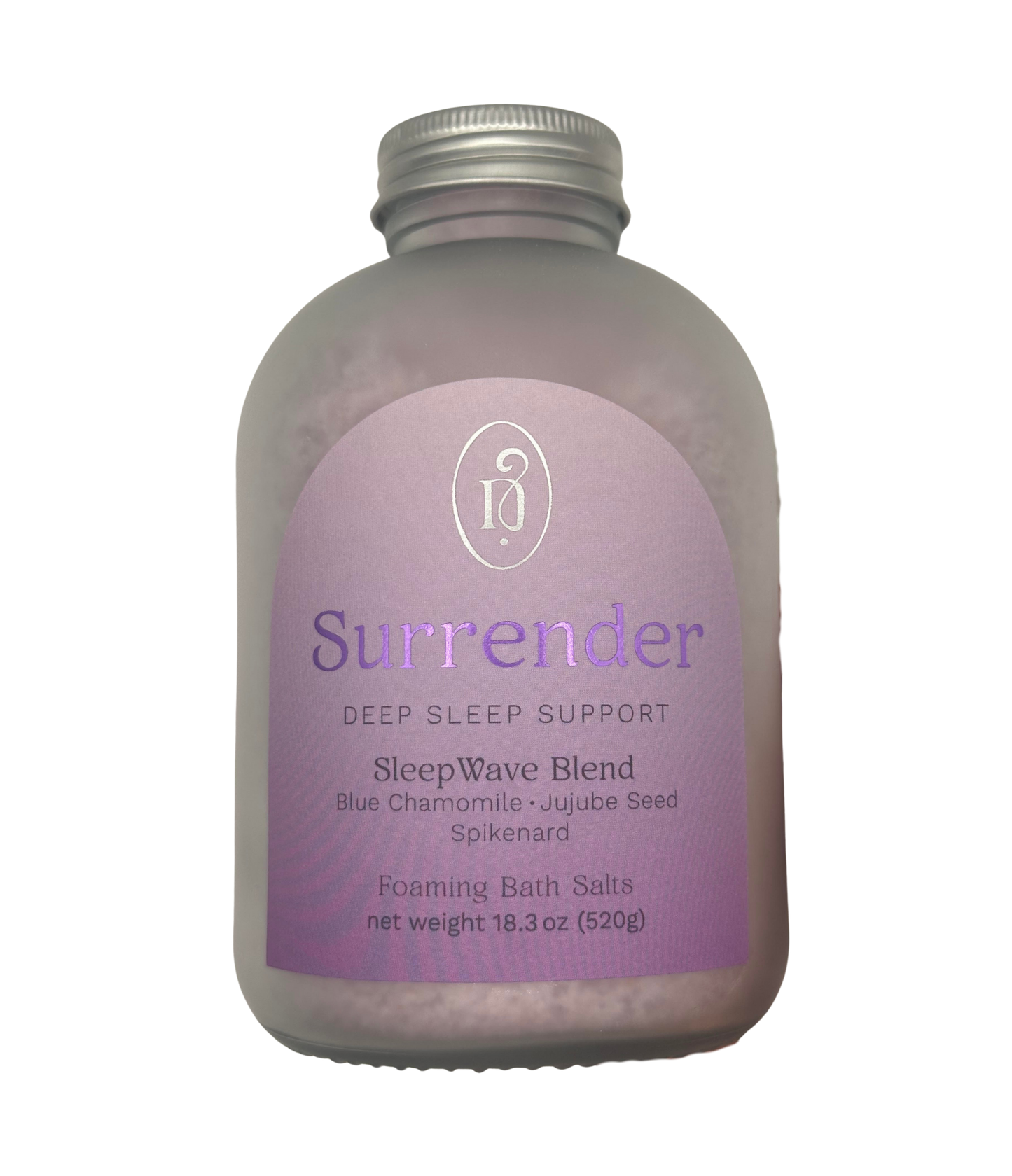 Surrender Foaming Bath Salts for Sleep & Relaxation