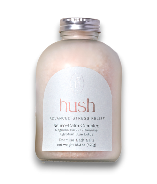 Hush Foaming Bath Salts – Stress Relief Bubble Bath Soak