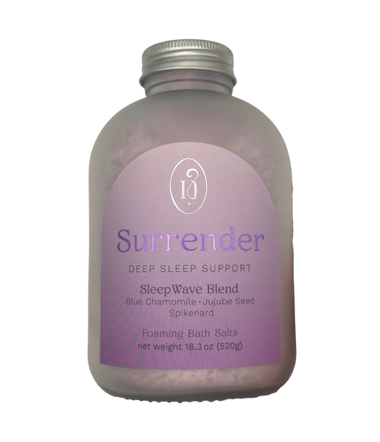 Surrender Foaming Bath Salts for Sleep & Relaxation